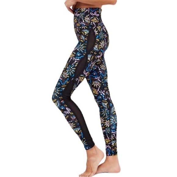 Free People Pants - Free People Movement Liza Quick-Dry Illusion Leggings